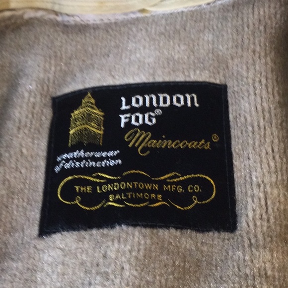 Vintage London Fog Trench Coat ladies Double Breasted Women’s 10 - Picture 9 of 17